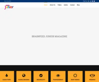 Brainfeedjunior.com(BRAINFEED JUNIOR) Screenshot