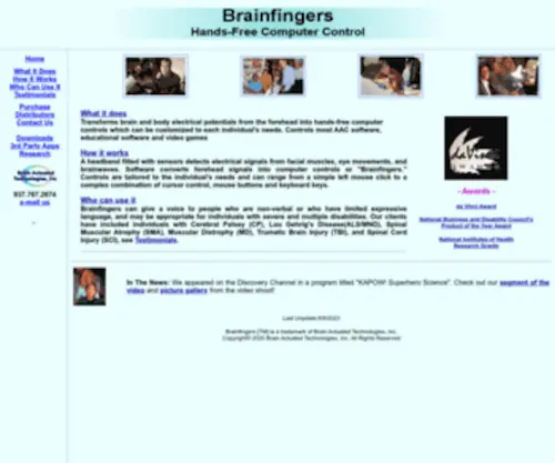 Brainfingers.com(Brainfingers) Screenshot