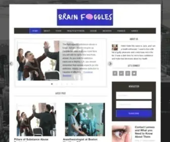 Brainfoggles.com(Home and Health Blog) Screenshot