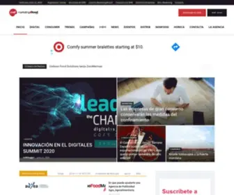 Brainforfood.com(Marketing y Publicidad Alimentos) Screenshot