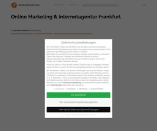 Brainfruit.de(Online Marketing & Internetagentur Frankfurt) Screenshot