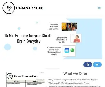 Braingymjr.com(Brain Gym for Kids) Screenshot