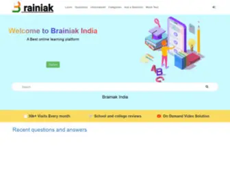 Brainiak.in(Brainiak) Screenshot