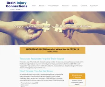 Braininjuryconnectionsnw.org(Programs & services for the brain) Screenshot