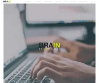 Brainint.com.br(Brand Strategy) Screenshot