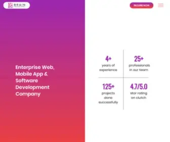 Braininventory.com(Enterprise Web & Mobile App Development Company India) Screenshot