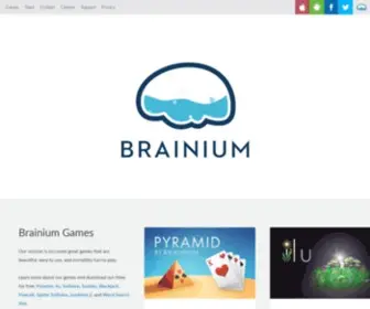 Brainiumstudios.com(Free mobile games for your iOS) Screenshot