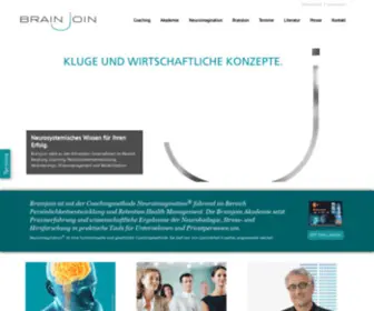 Brainjoin.ch(Brainjoin Coaching Akademie) Screenshot