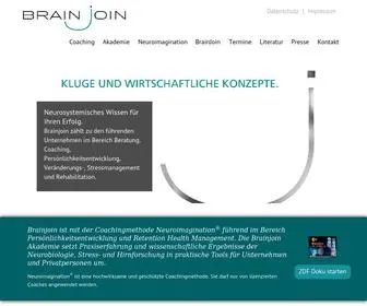 Brainjoin.com(Brainjoin Coaching Akademie) Screenshot