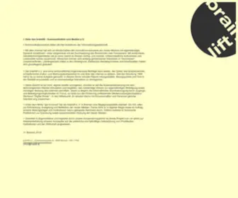 Brainlift.de(Kommunikation und Medien e.V) Screenshot
