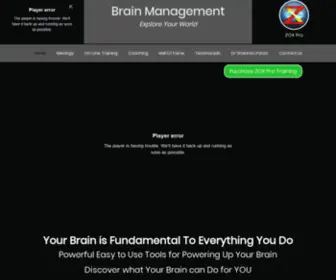 Brainmanagement.com(Your brain) Screenshot