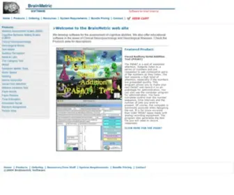 Brainmetric.com(Brainmetric Software) Screenshot