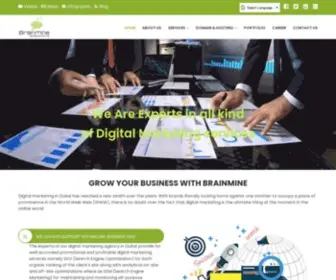 Brainmine.ae(Digital marketing agency dubai) Screenshot