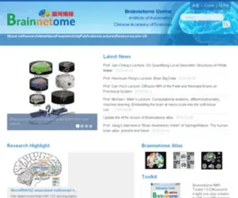 Brainnetome.org(Brainnetome Center Institute of Automation) Screenshot
