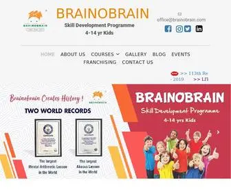 Brainobrain.com(Education Franchise Opportunity in Delhi) Screenshot