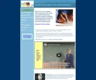 Brainprints.com(Handwriting Analysis With Andrea McNichol) Screenshot