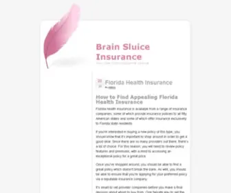 Brainsluice.com(Brains Luice) Screenshot