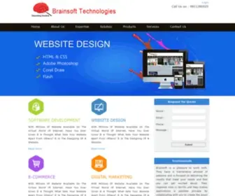 Brainsoft-Tech.com(Brainsoft Technocrafts Pvt Ltd) Screenshot