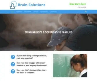 Brainsolutionsinc.com(Brain Solutions) Screenshot