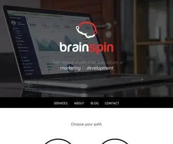 Brainspin.com(Brainspin Software Development and Digital Marketing Agency) Screenshot