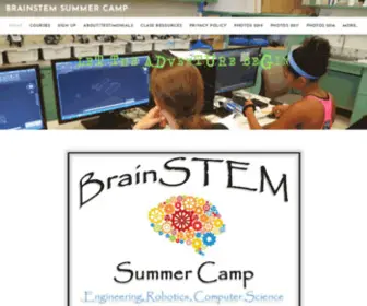 Brainstemsummercamp.com(BRAINSTEM SUMMER CAMP) Screenshot