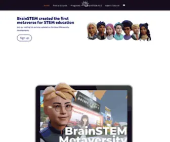 Brainstemu.com(BrainSTEM University) Screenshot