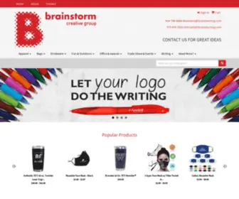 Brainstormcg.com(Brainstorm Creative Group) Screenshot