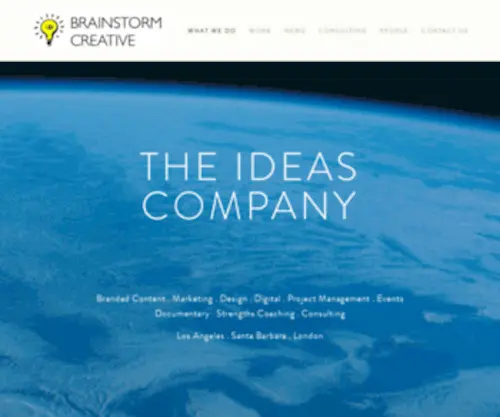 Brainstormcreative.com(Brainstorm Creative Capabilities) Screenshot