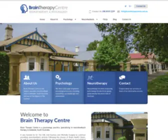 Braintherapycentre.com.au(Brain Therapy Centre) Screenshot