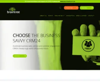 Braintree.co.za(Digital Business Transformation and Integration) Screenshot