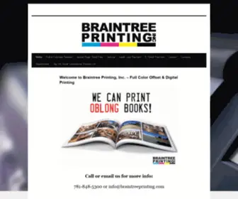 Braintreeprintingblog.com(News Blog) Screenshot