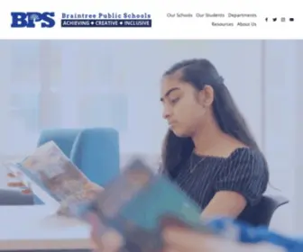 Braintreeschools.org(Braintree Public Schools) Screenshot