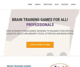 Brainturk.com(Neuroplasticity Games) Screenshot