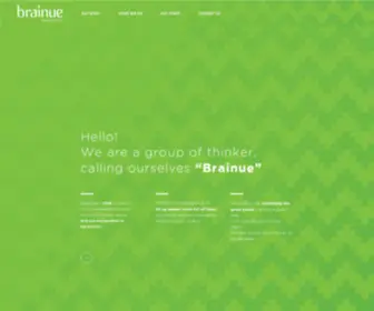 Brainue.com(Strategic Visual) Screenshot