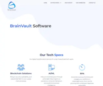 Brainvaultsoft.com(BrainVault Software) Screenshot