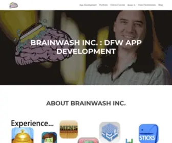 Brainwashinc.com(Brainwash Inc) Screenshot