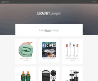 Brainycamper.com(Brainy Camper Best Products of November 2022) Screenshot