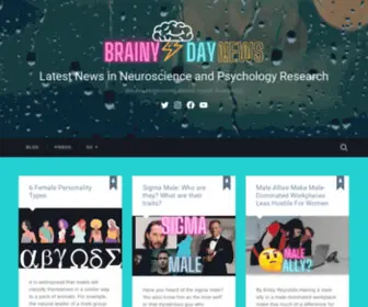 Brainyday.org(We Are Modernizing Mental Health Awareness) Screenshot