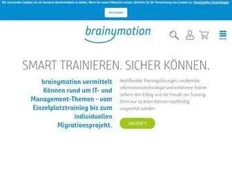 Brainymotion.de(IT Training mit Freude) Screenshot