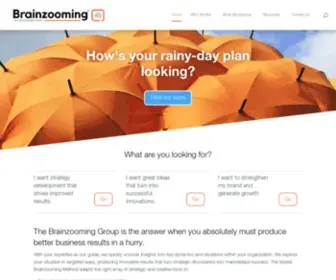 Brainzooming.com(Strategy Consulting and Strategic Planning) Screenshot