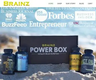 Brainzpower.com(Brainz Power) Screenshot