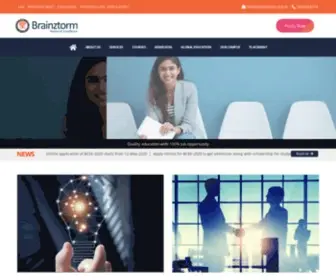 Brainztorm.org.in(Brainztorm Technical Excellence) Screenshot