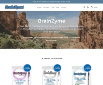 Brainzyme.fr(Brainzyme France) Screenshot