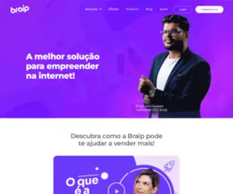 Braip.com(Braip a primeira e a melhor plataforma de CRO) Screenshot