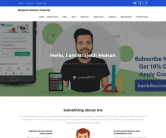 Brajeshmohantutorial.co.in(Brajesh Mohan Tutorial) Screenshot