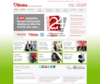Brake.org.uk(Home) Screenshot