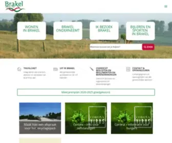 Brakel.be(Welkom op de website van Brakel) Screenshot