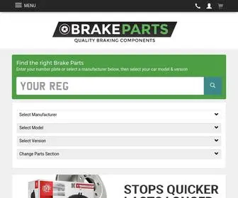 Brakeparts.co.uk(Car Brake Parts) Screenshot