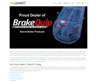 Brakequipproducts.com(Every Brake Line Connector) Screenshot