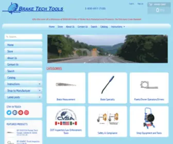 Braketechtools.com(Brake Tech Tools) Screenshot